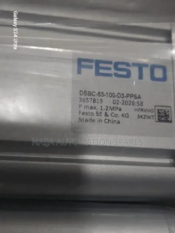 Festo Standards-Based Cylinder | | DSBC-63- 100-D3-Ppsa