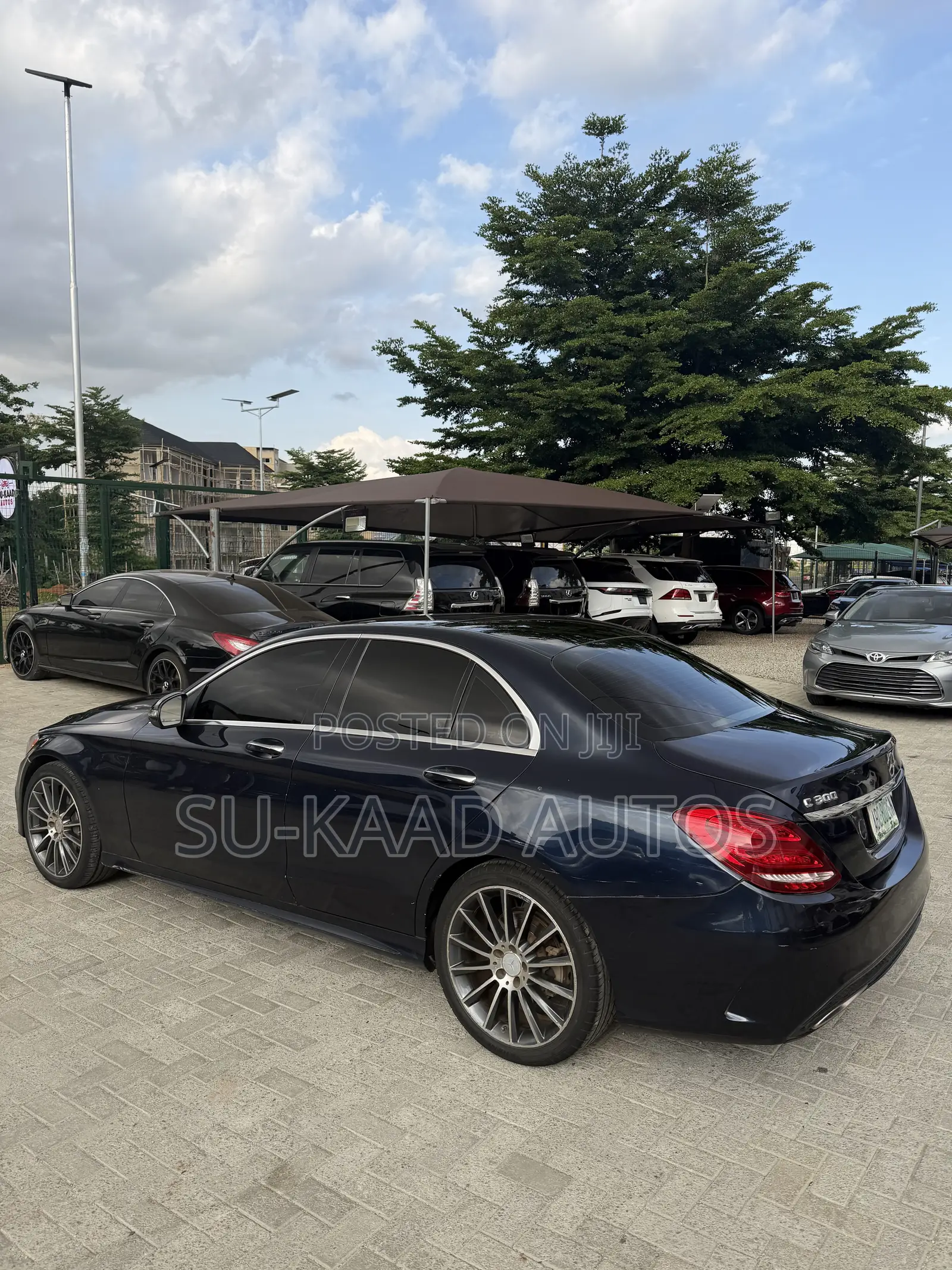 Mercedes-Benz C300 Sport 4dr AWD 4Matic Sedan (2.0L 4cyl 7A) 2015 Blue