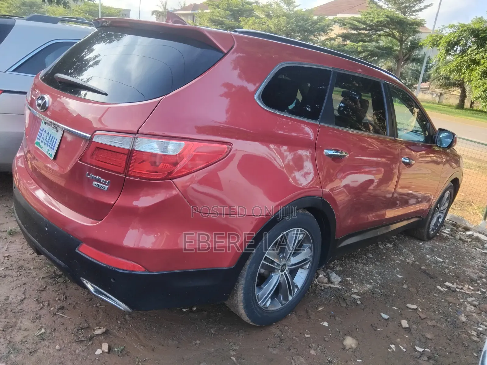 Hyundai Santa Fe 2014 Red