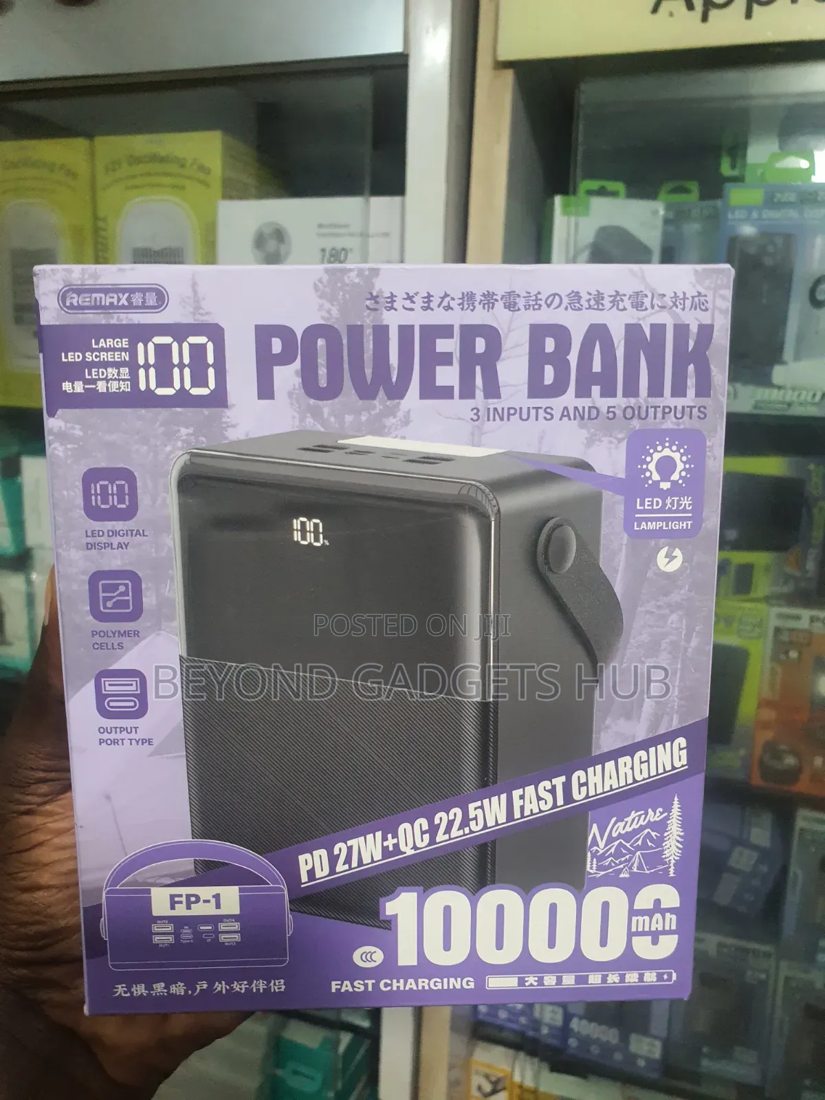 Remax Lesu Ii RPP-566 80000mah Laptops/Phones Fast Charging Power Bank