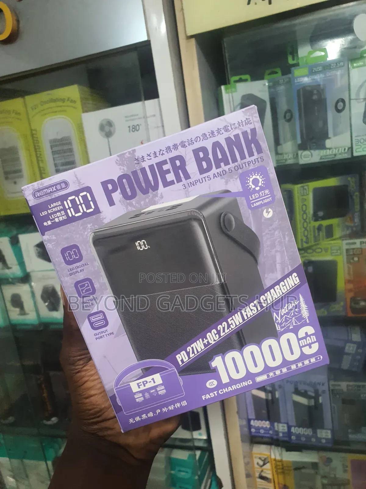 Remax Lesu Ii RPP-566 80000mah Laptops/Phones Fast Charging Power Bank