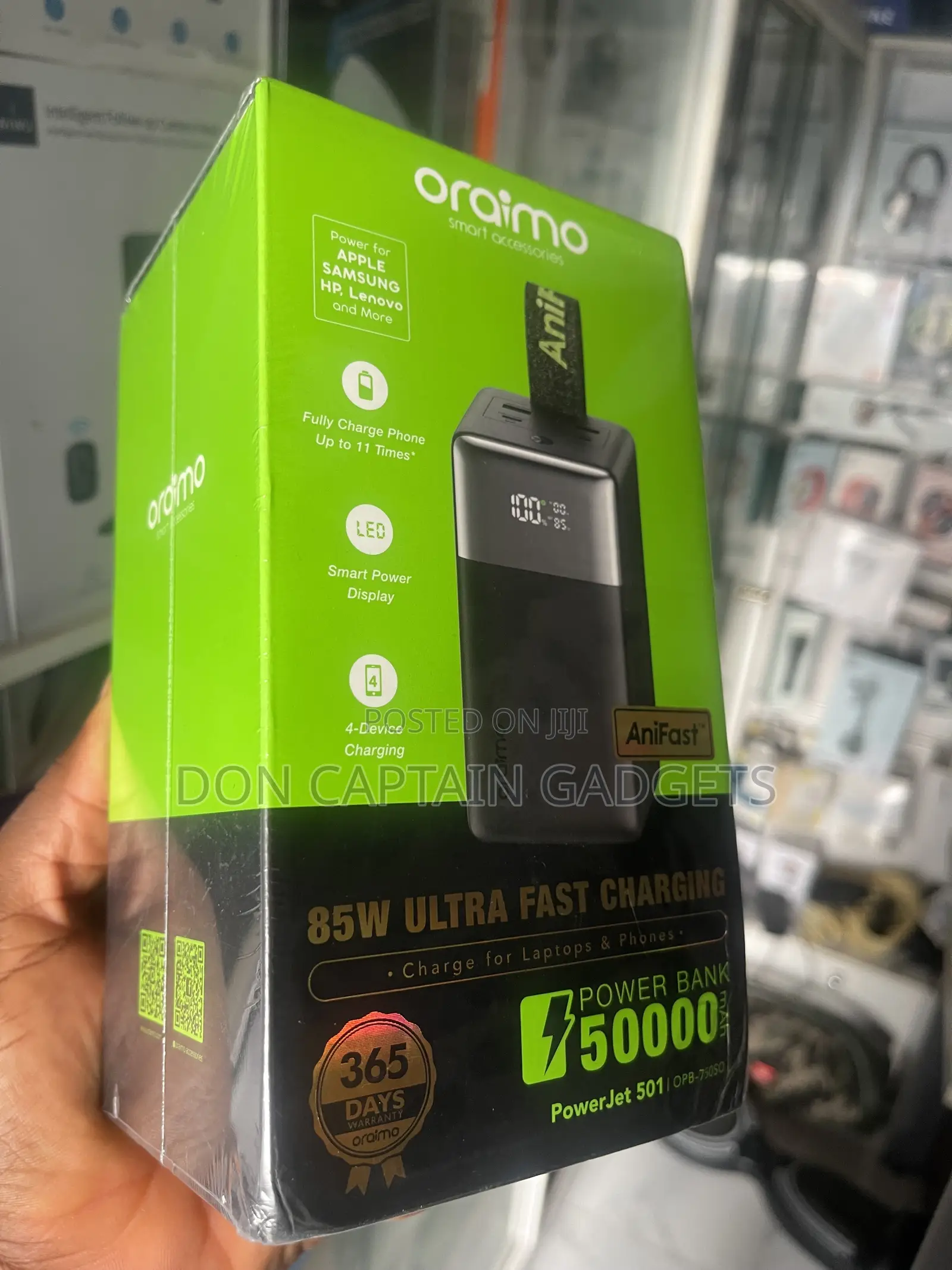 Oraimo Power Bank 50000mah 85w Powerjet 501