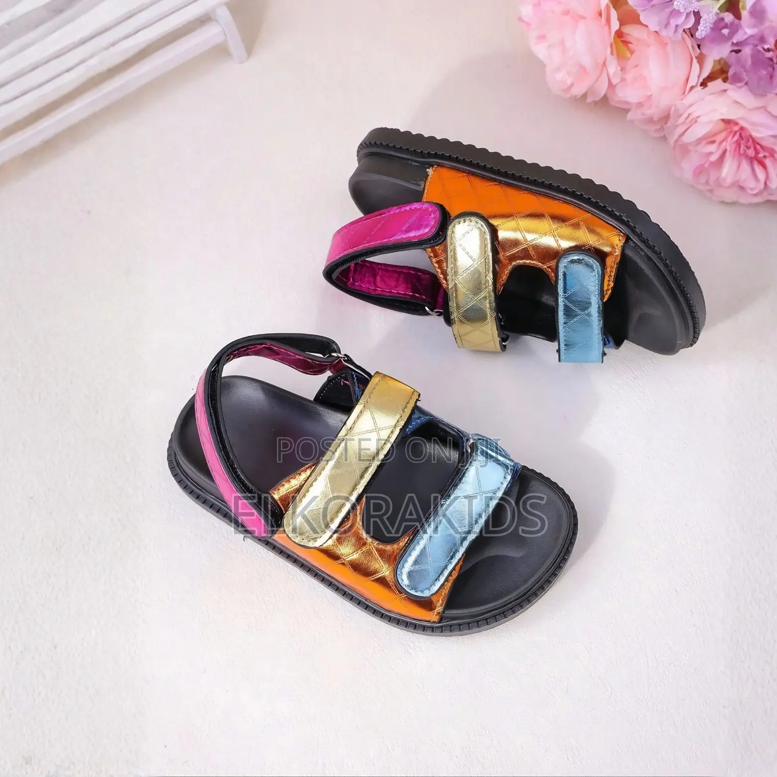 Kids Color Block Comfort Sneakers