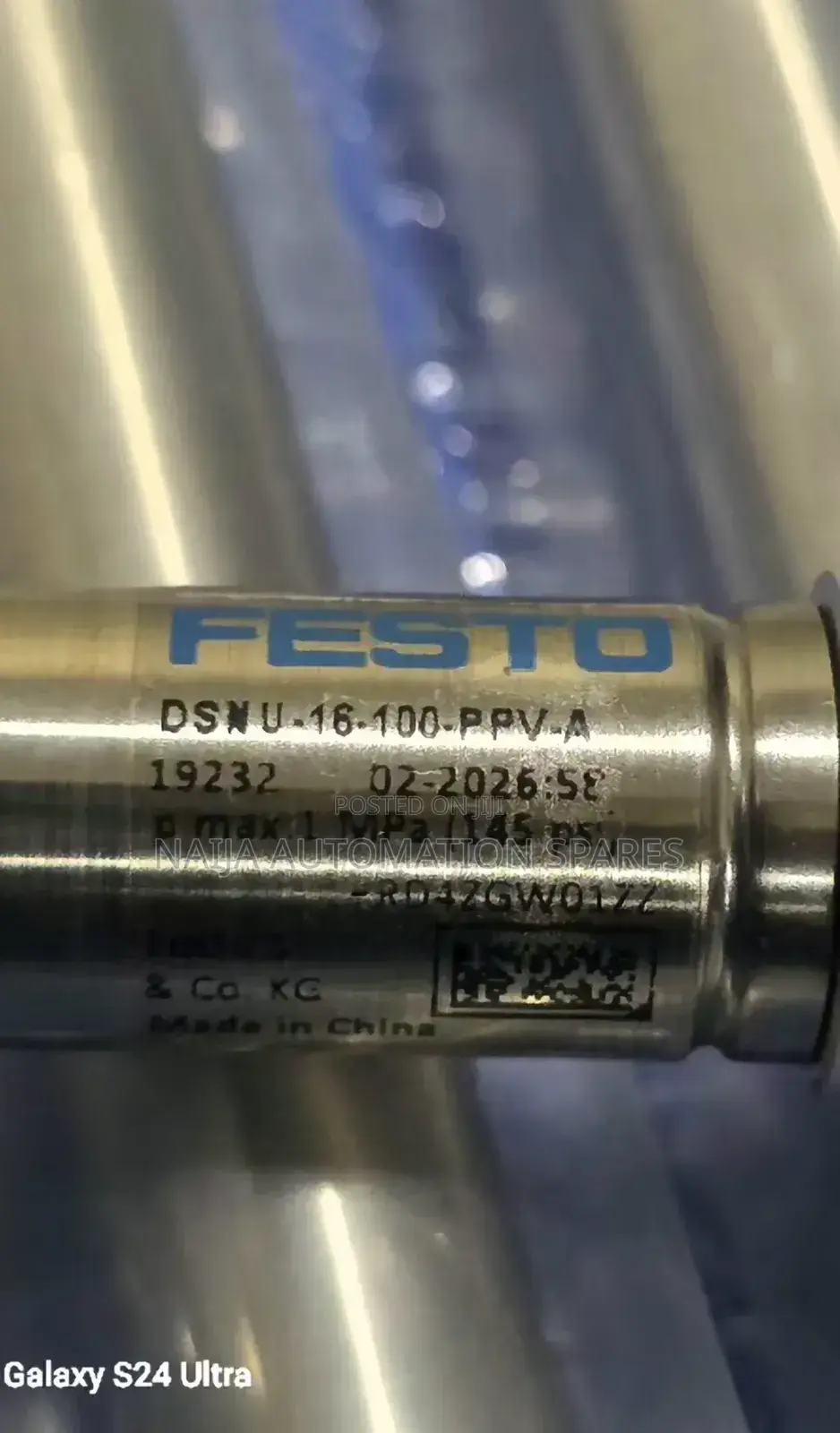 Festo Standard Cylinder | Dsnu-16-100-PPV-a | 19232