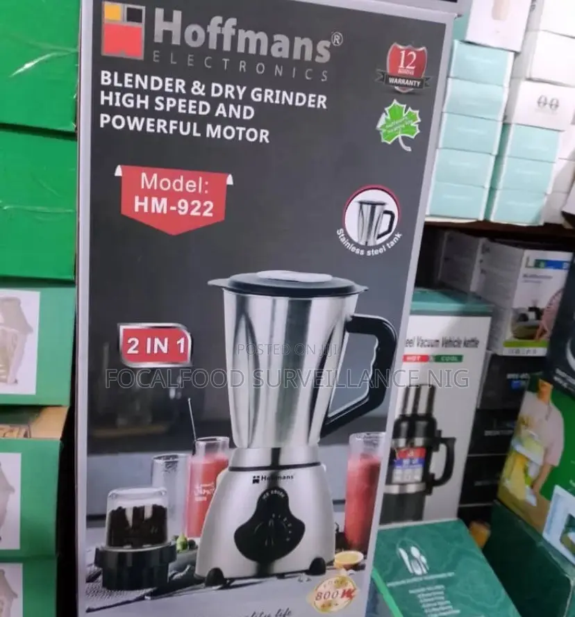 Hoffmans Blender Dry Grinder