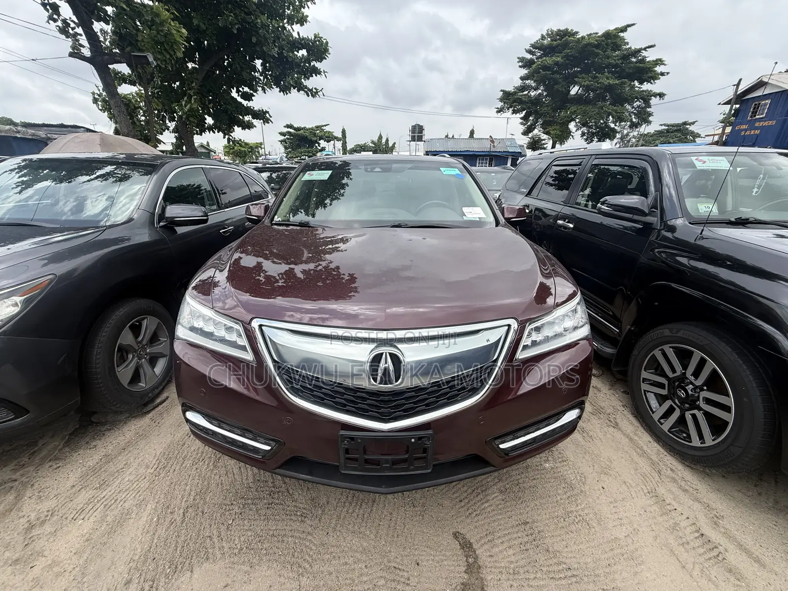 Acura MDX SH 4dr SUV AWD (3.5L 6cyl 9A) 2016 Burgundy