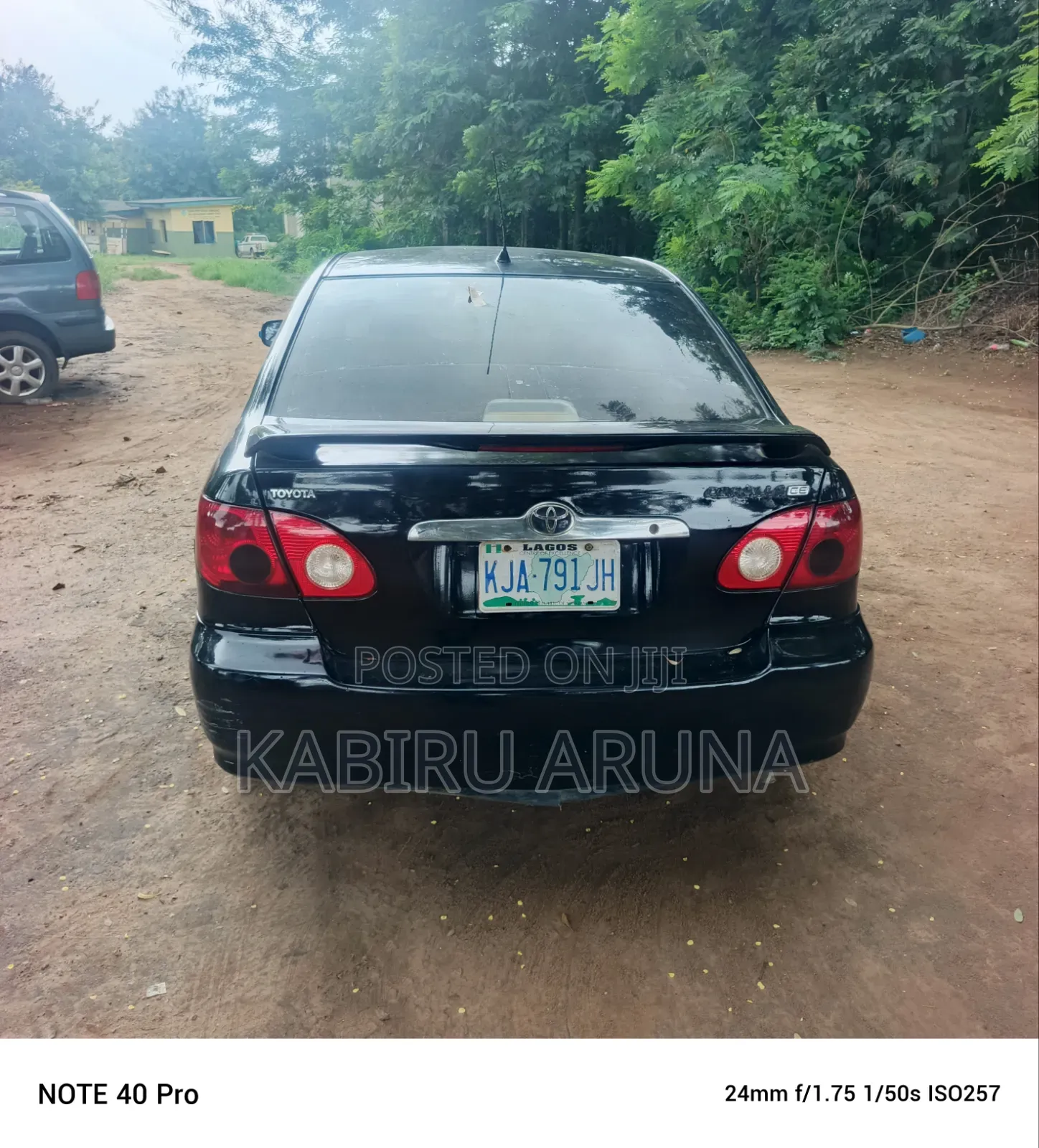 Toyota Corolla 2004 Black