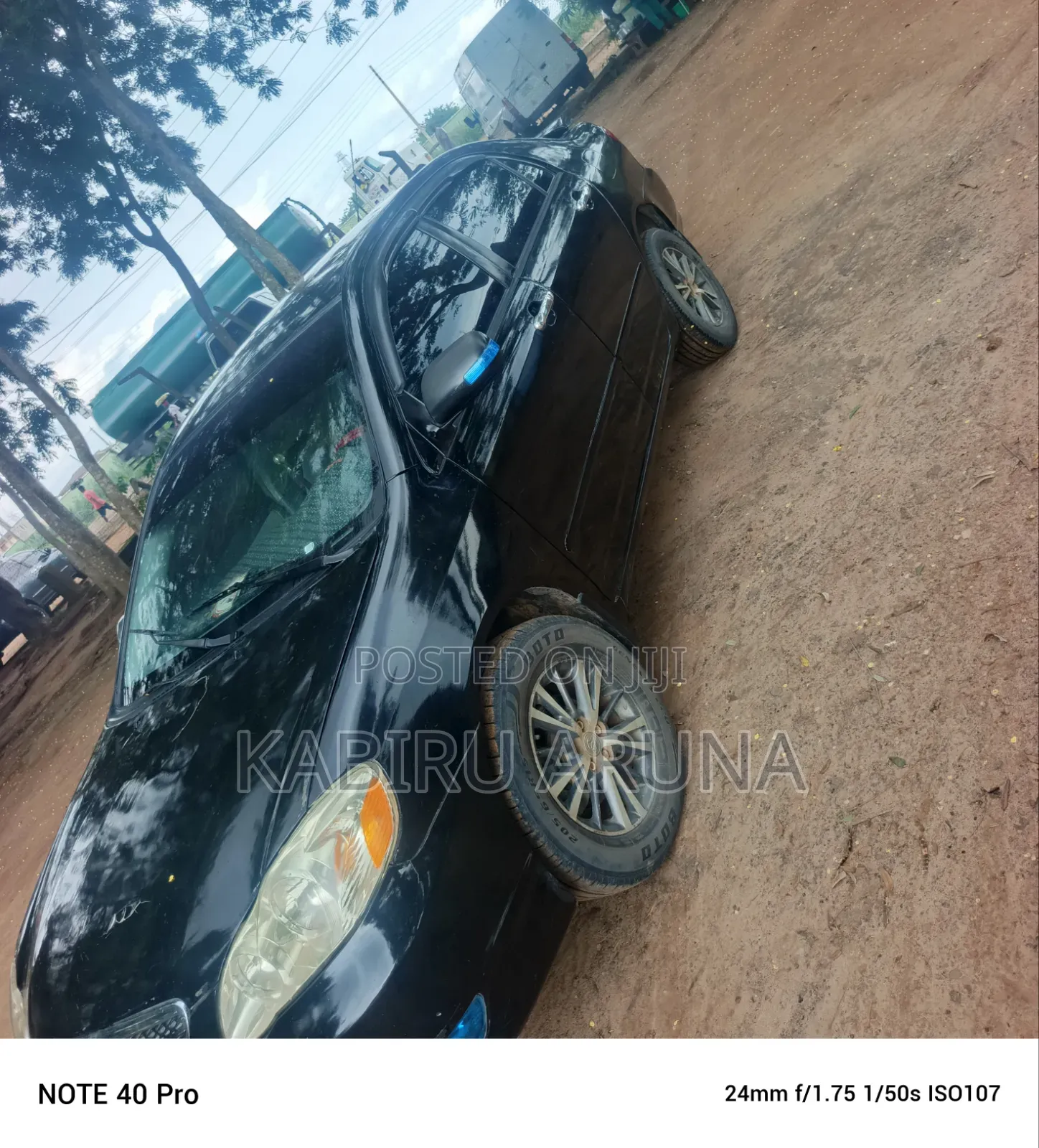 Toyota Corolla 2004 Black