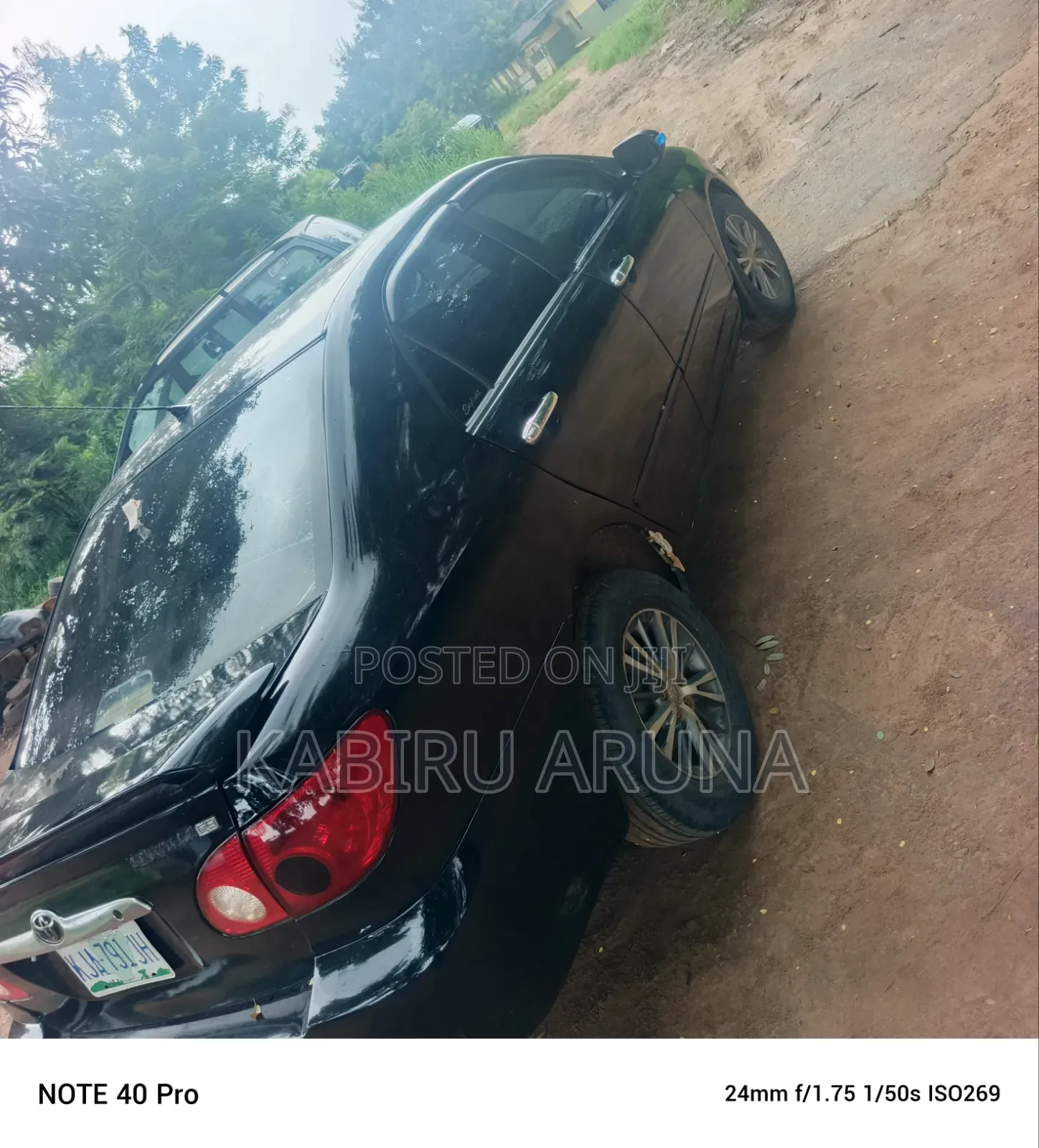 Toyota Corolla 2004 Black