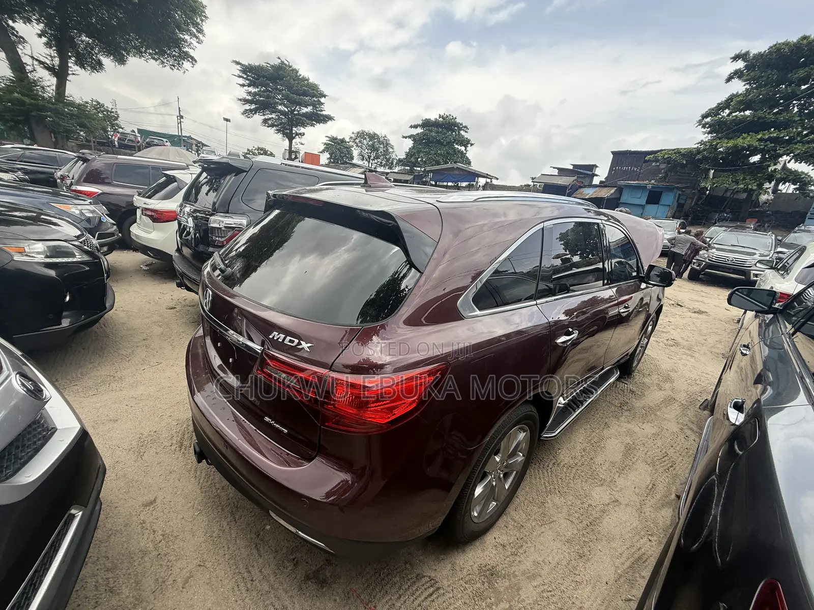 Acura MDX SH 4dr SUV AWD (3.5L 6cyl 9A) 2016 Burgundy