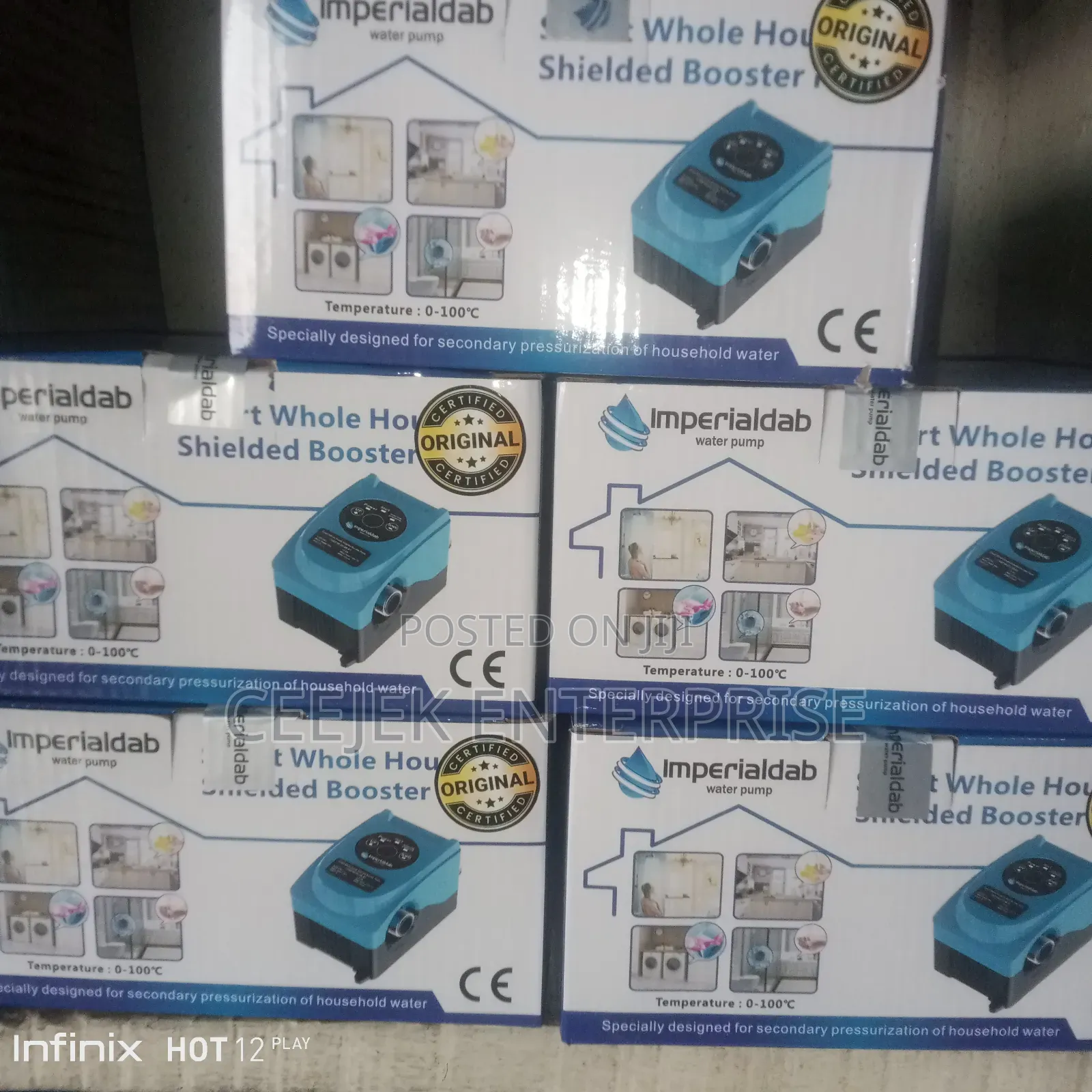 A/C Inverter Friendly Booster Pump