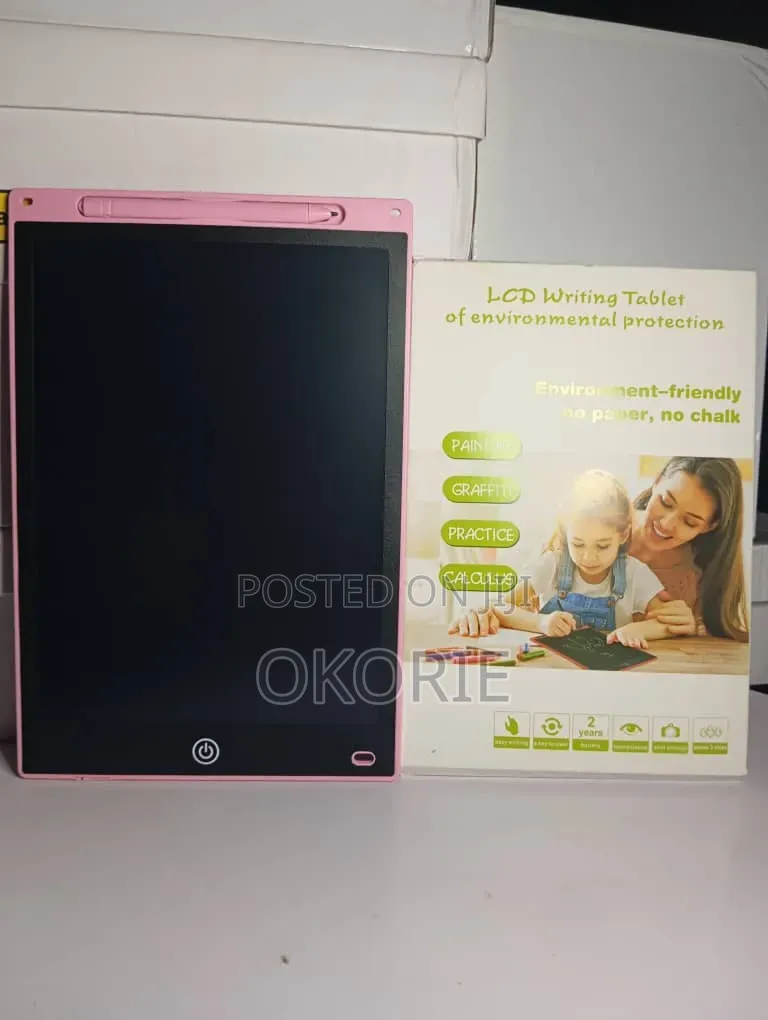 LCD Writing Tablet for Kids and - Reusable Electronic Drawing Board