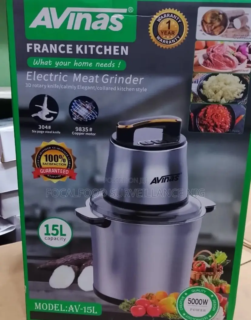 Avinas Multi-Functional Food Mixer 15l