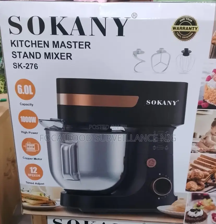 Sokany Kitchen Master Stand Mixer