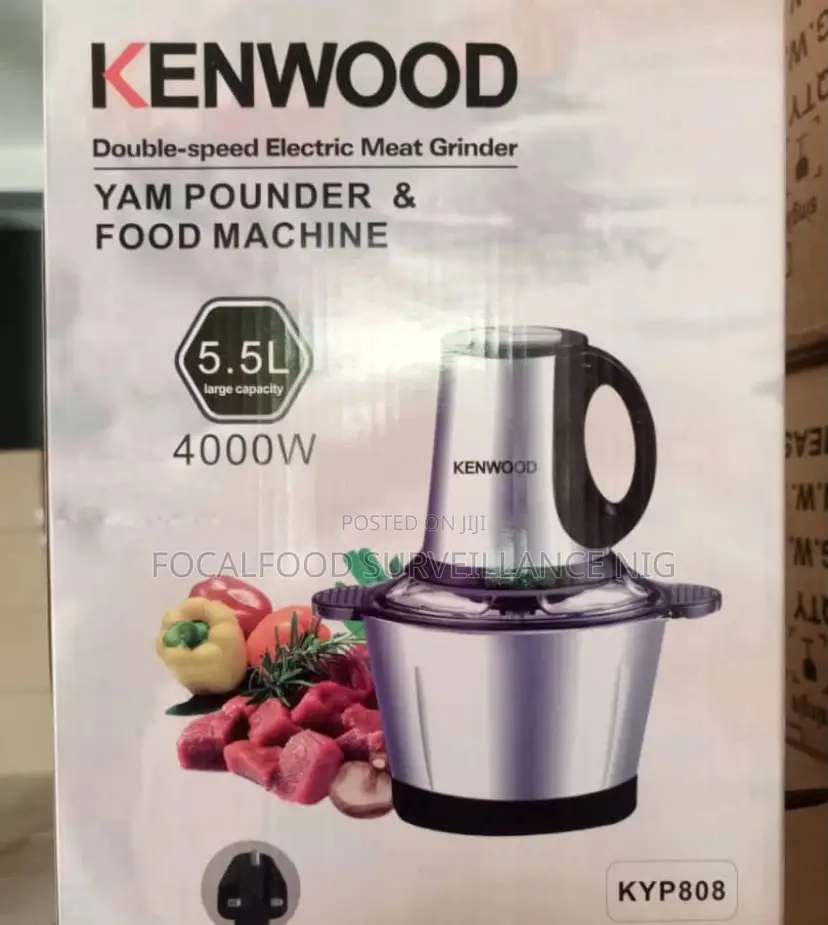 5.5l Kenwood Yam Pounder and Food Machine