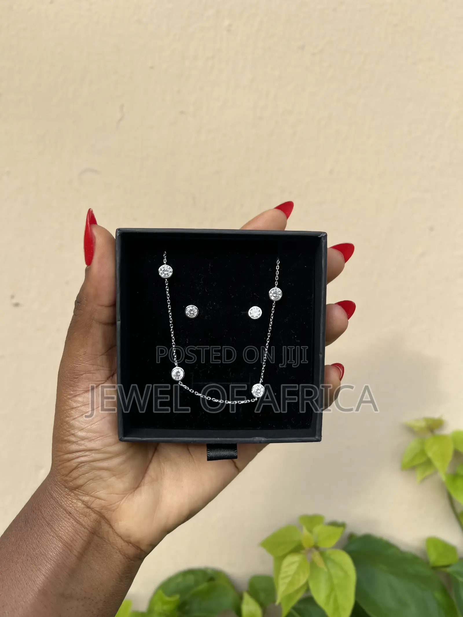 S925 Sterling Silver Choker Chain Set