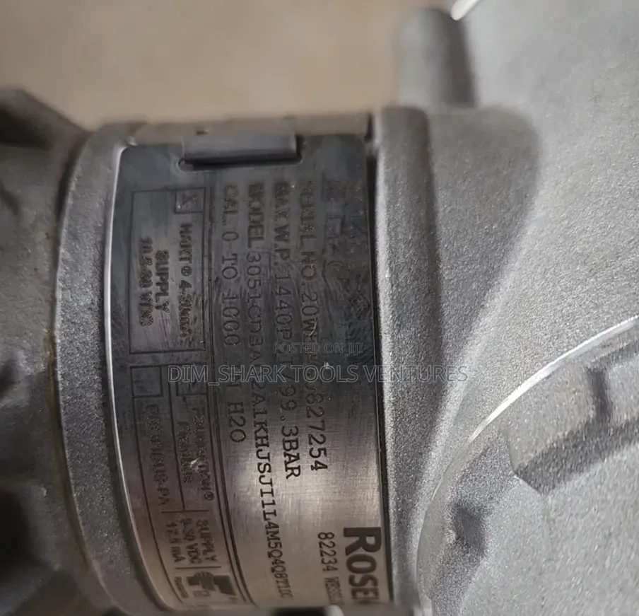 Rosemount 3051 Pressure Transmitter(1440psi/99.3bar)