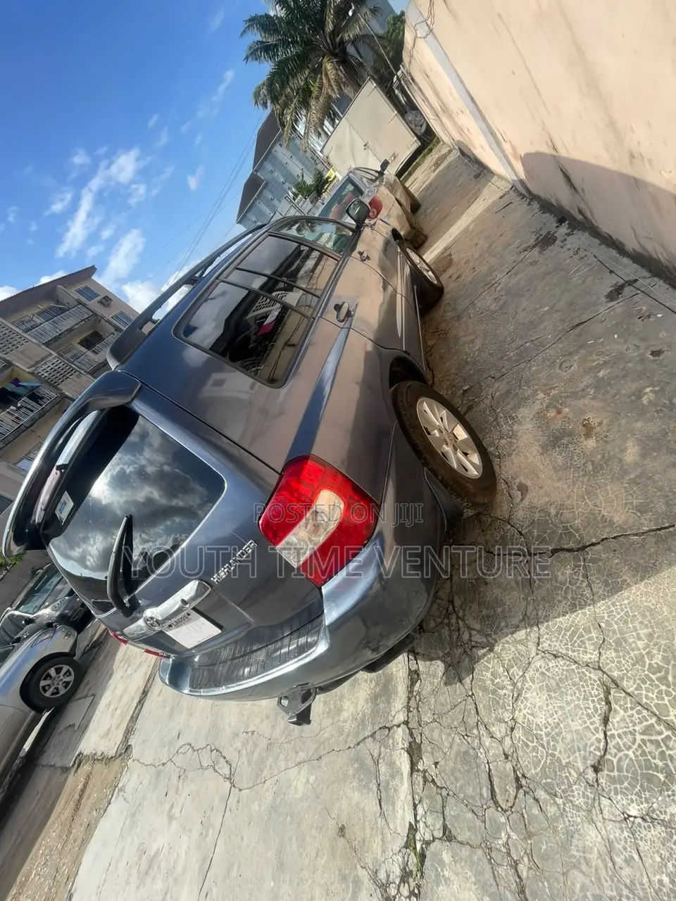 Toyota Highlander V6 2005 Blue