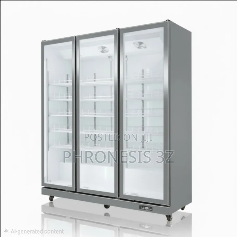 3 Doors Showcase Fridge/Display Chiller (Regular or Inverter Models)