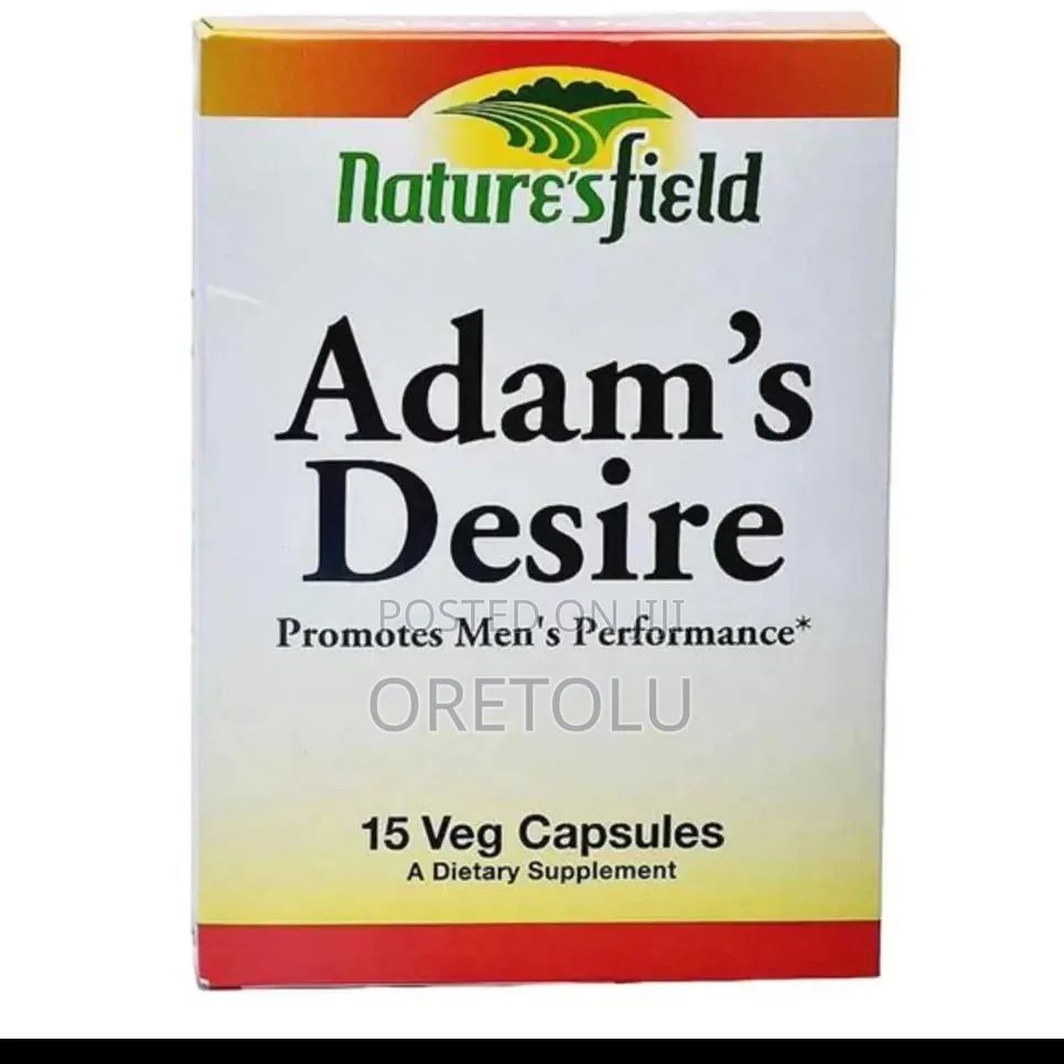 Nature's Field Adam's Desire * 15 Veg Capsules