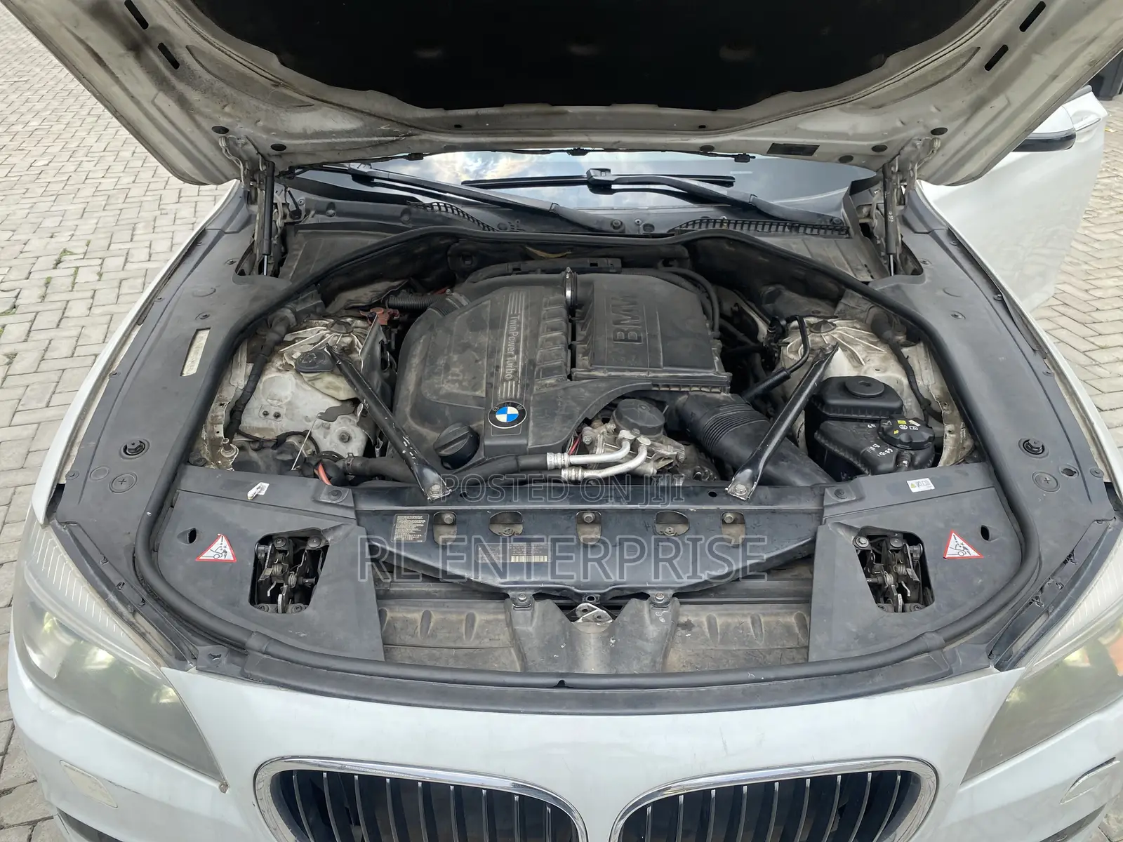 BMW 740 2013 White