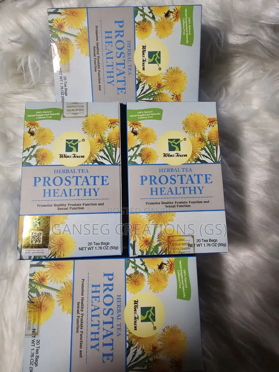 Original Wins Town Prostate Healthy Tea – Promotes Sexual Function