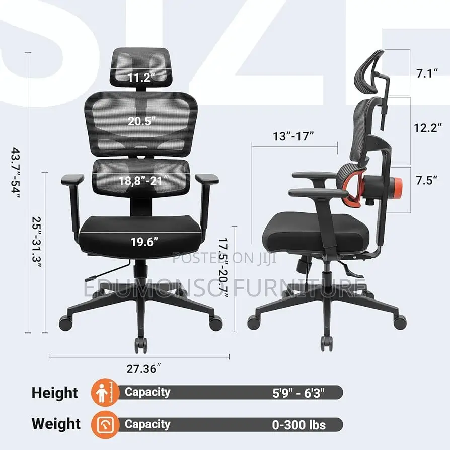Super Quality Ergonomic Office Chair (Standard)