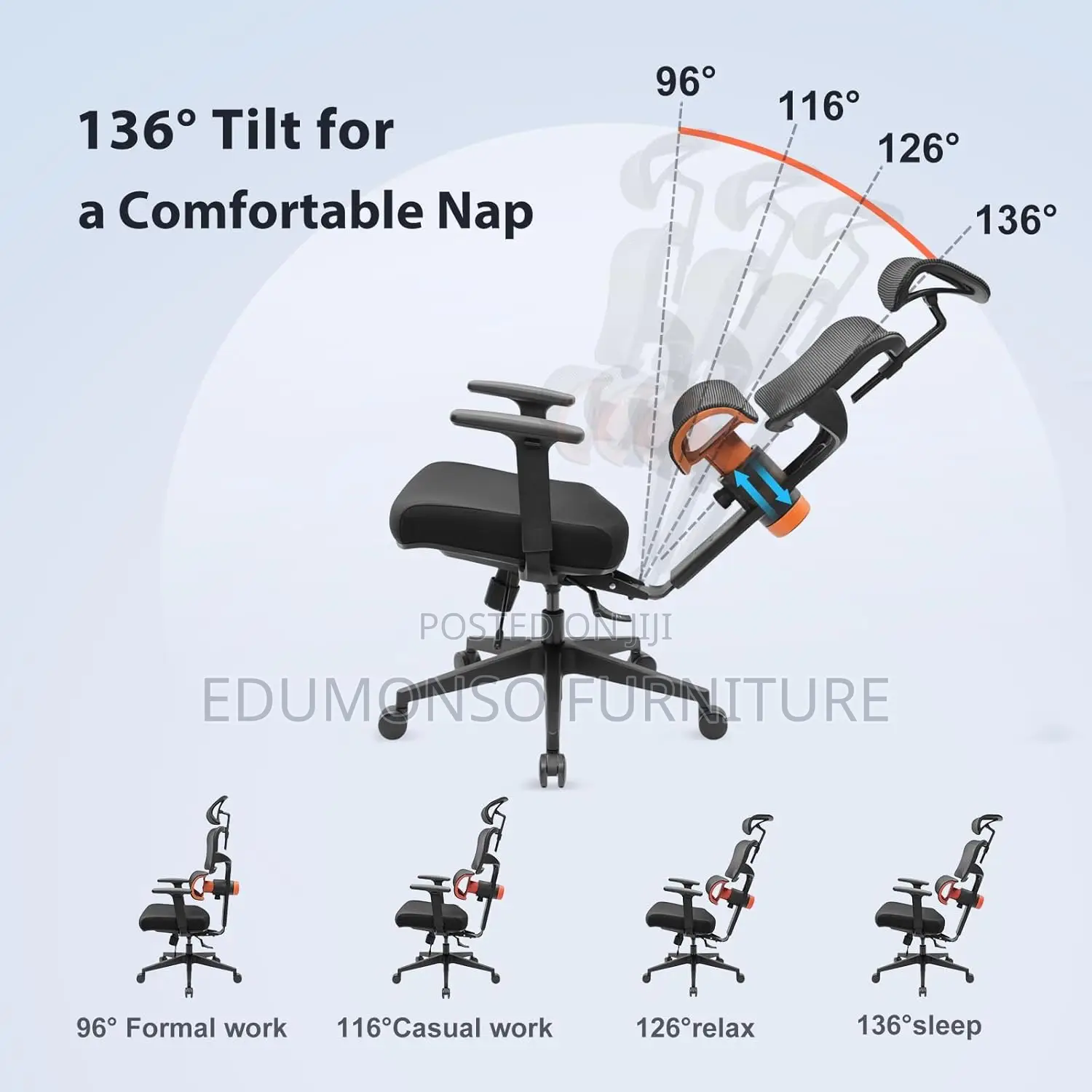 Super Quality Ergonomic Office Chair (Standard)