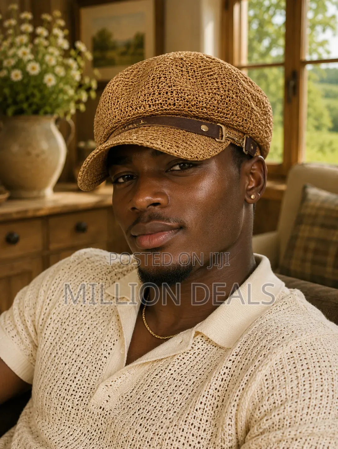 El-Classico Trendy Unisex Netted Holes Cap