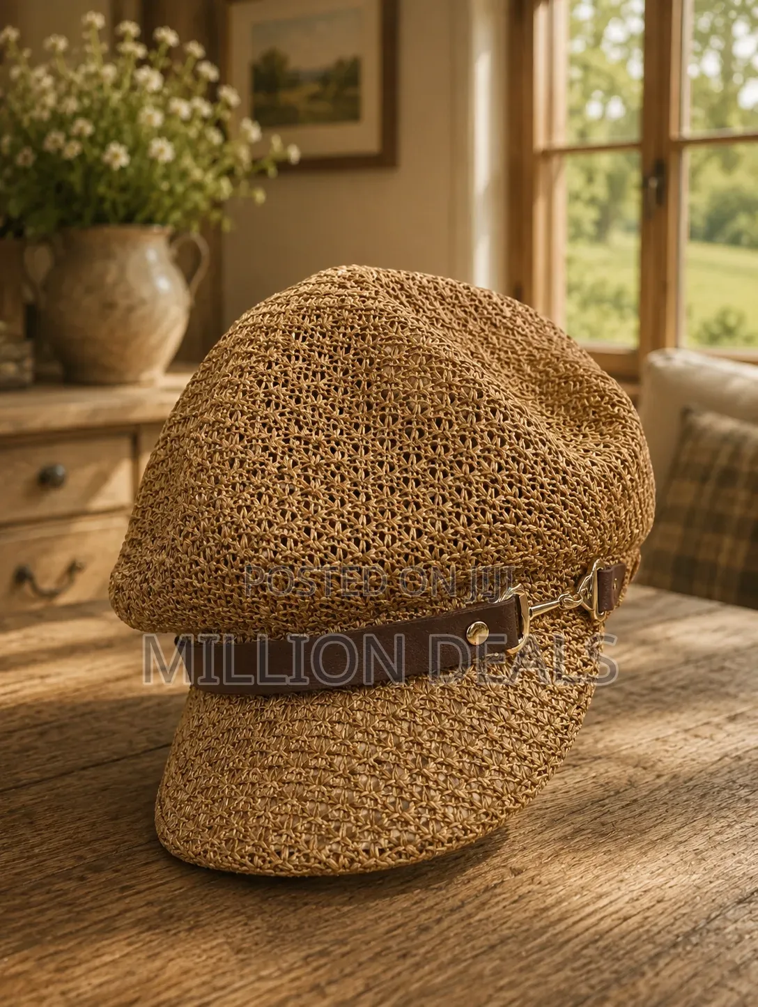 El-Classico Trendy Unisex Netted Holes Cap