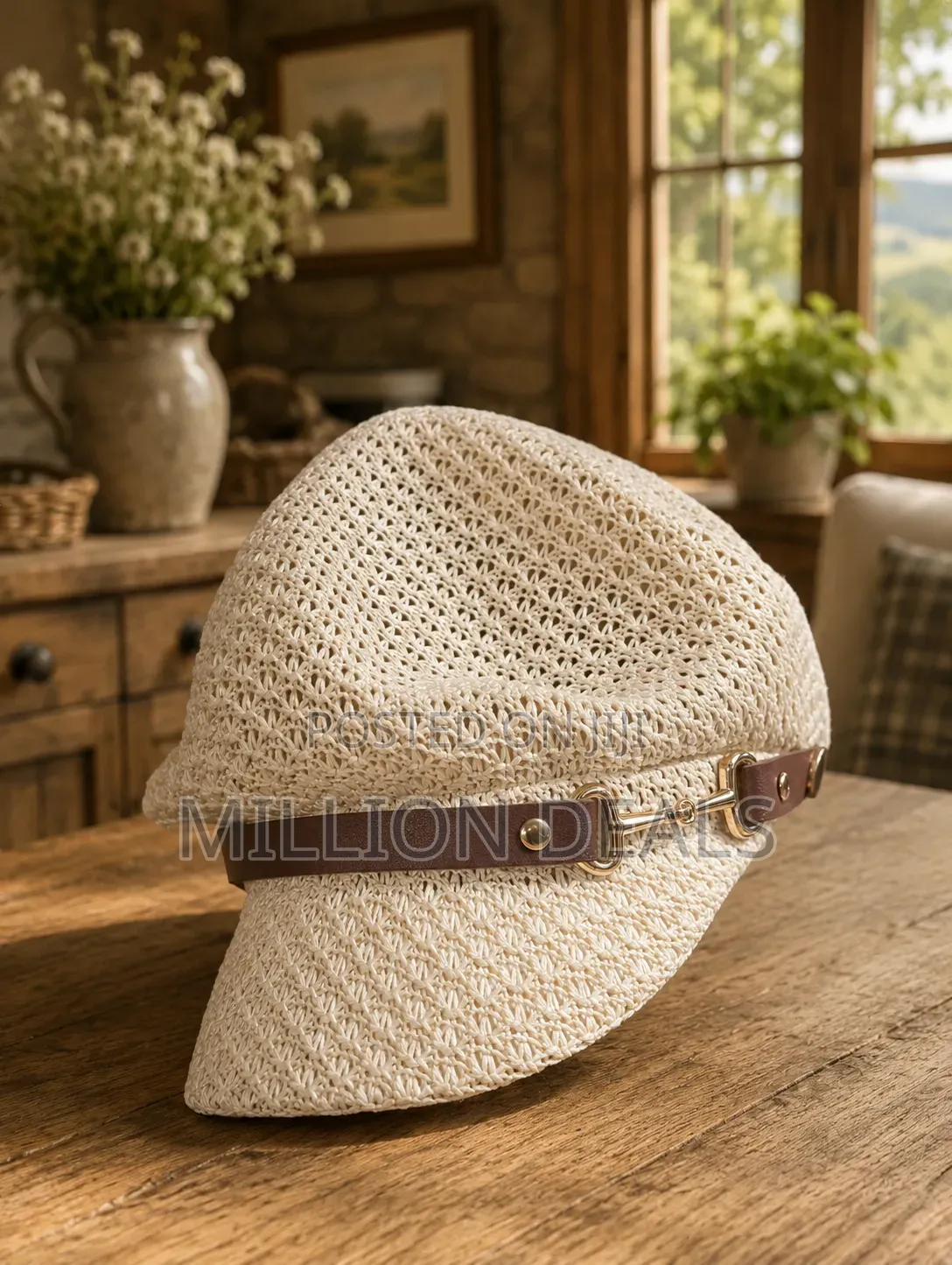 El-Classico Trendy Unisex Netted Holes Cap