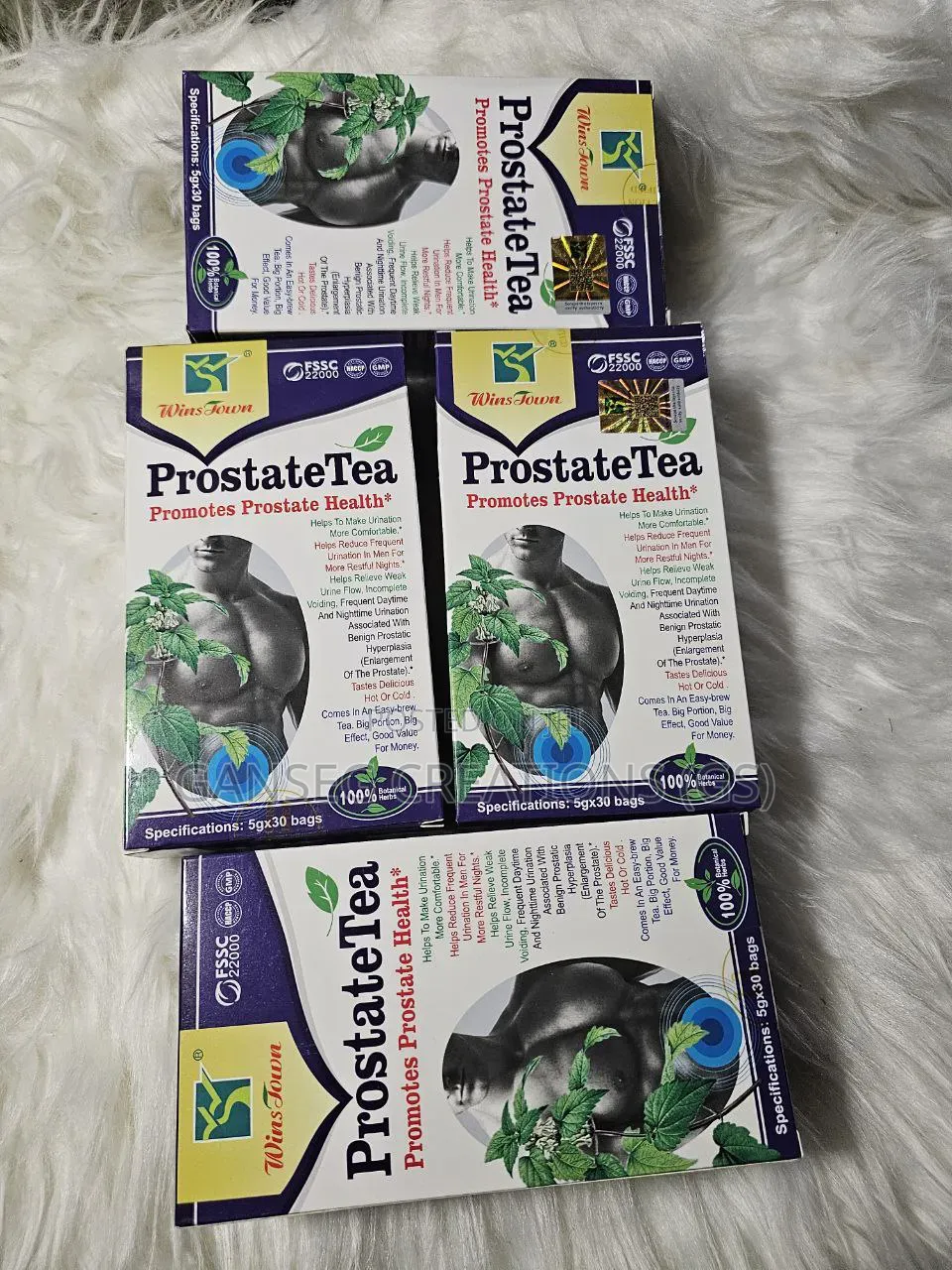 Original Wins Town Prostate Tea – 30 Big Portions / 5g Tea Bags .