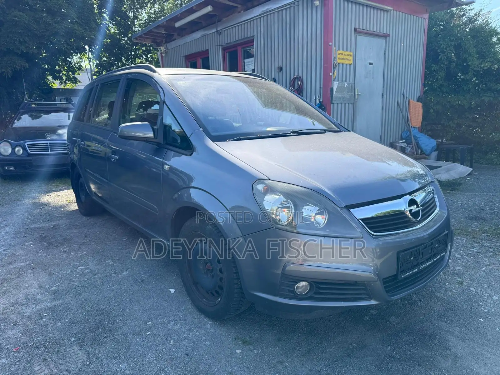Opel Zafira 2007 Gray