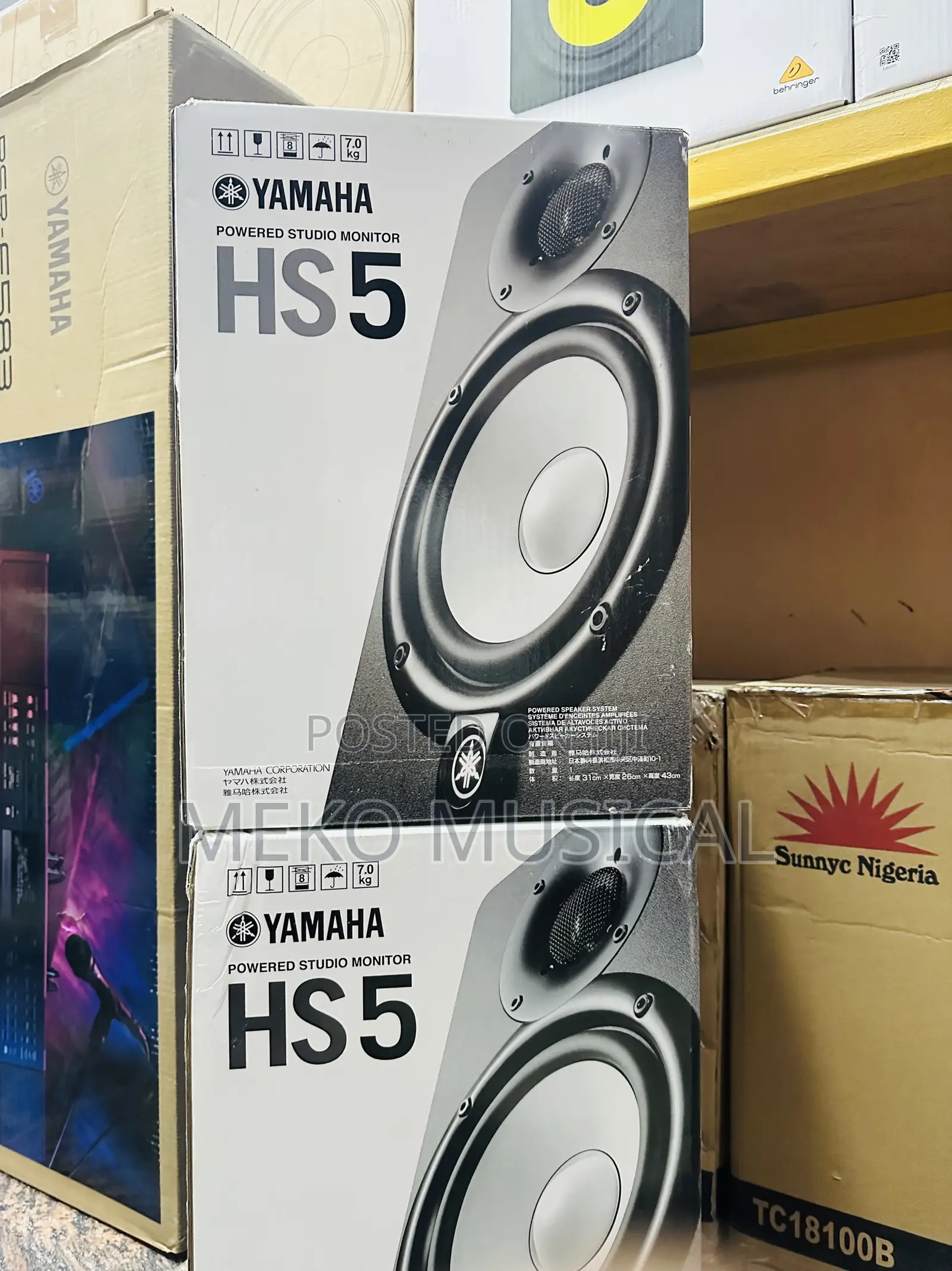 Yamaha Hs5 Studio Monitor Speaker