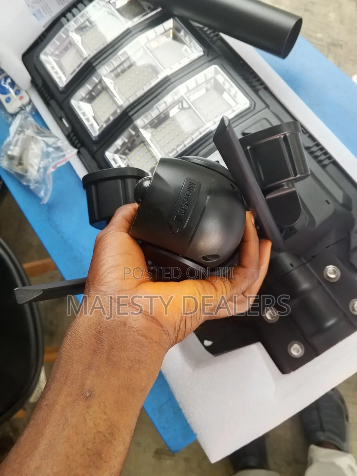 Lens Solar Camera With Street Light
