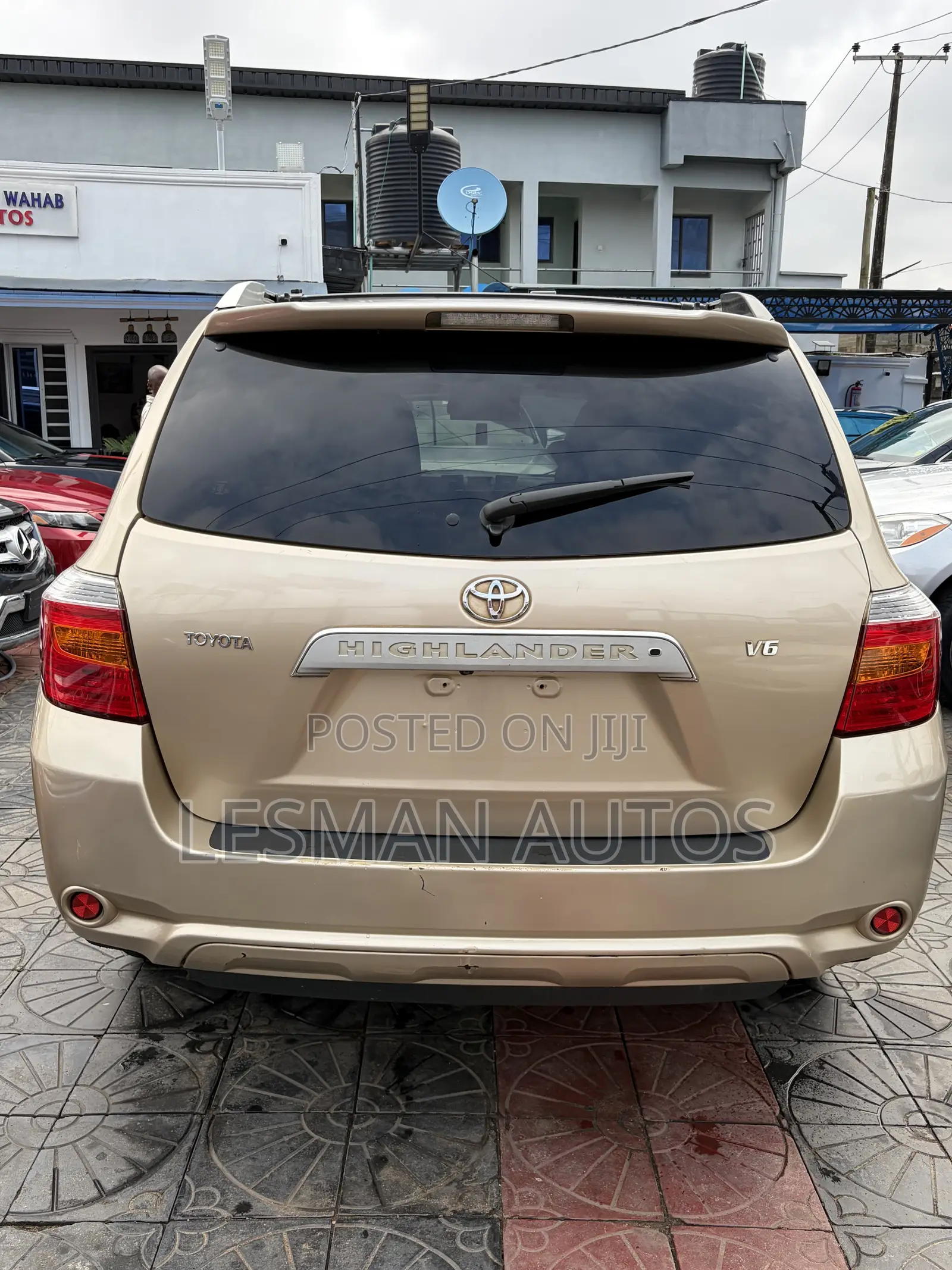 Toyota Highlander Limited 2008 Gold