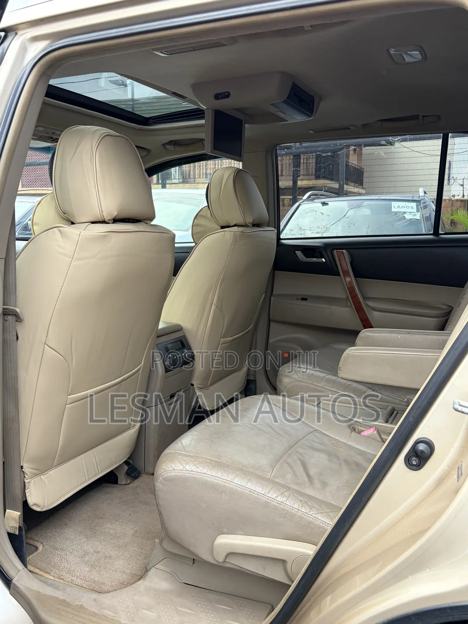 Toyota Highlander Limited 2008 Gold
