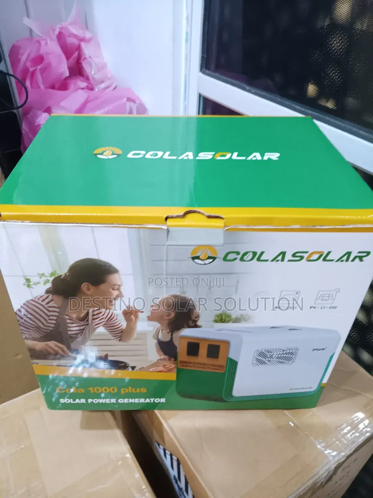 Cola 1000watts Plus Solar Generator