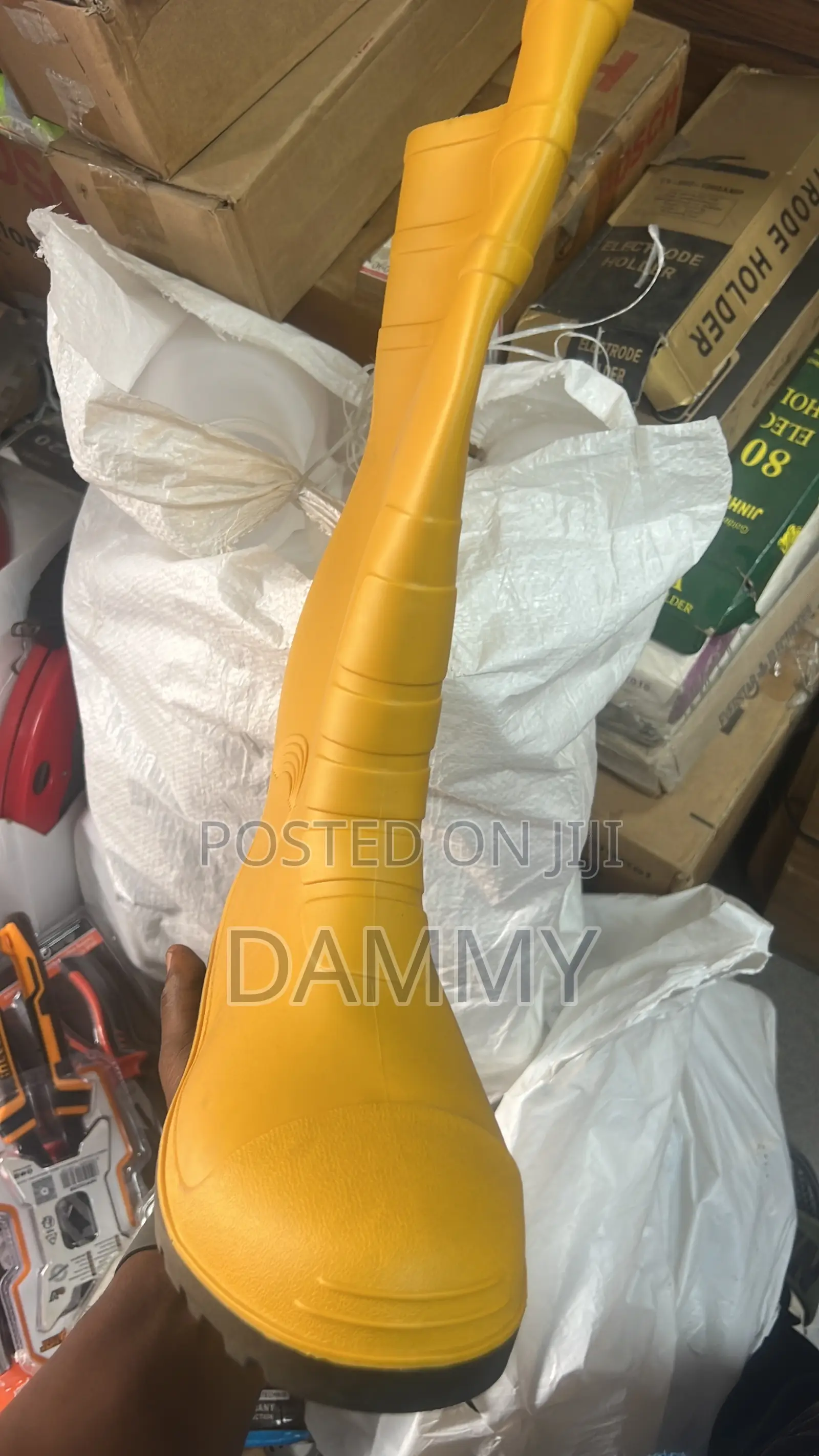 Starlink Safety Yellow Rainboot