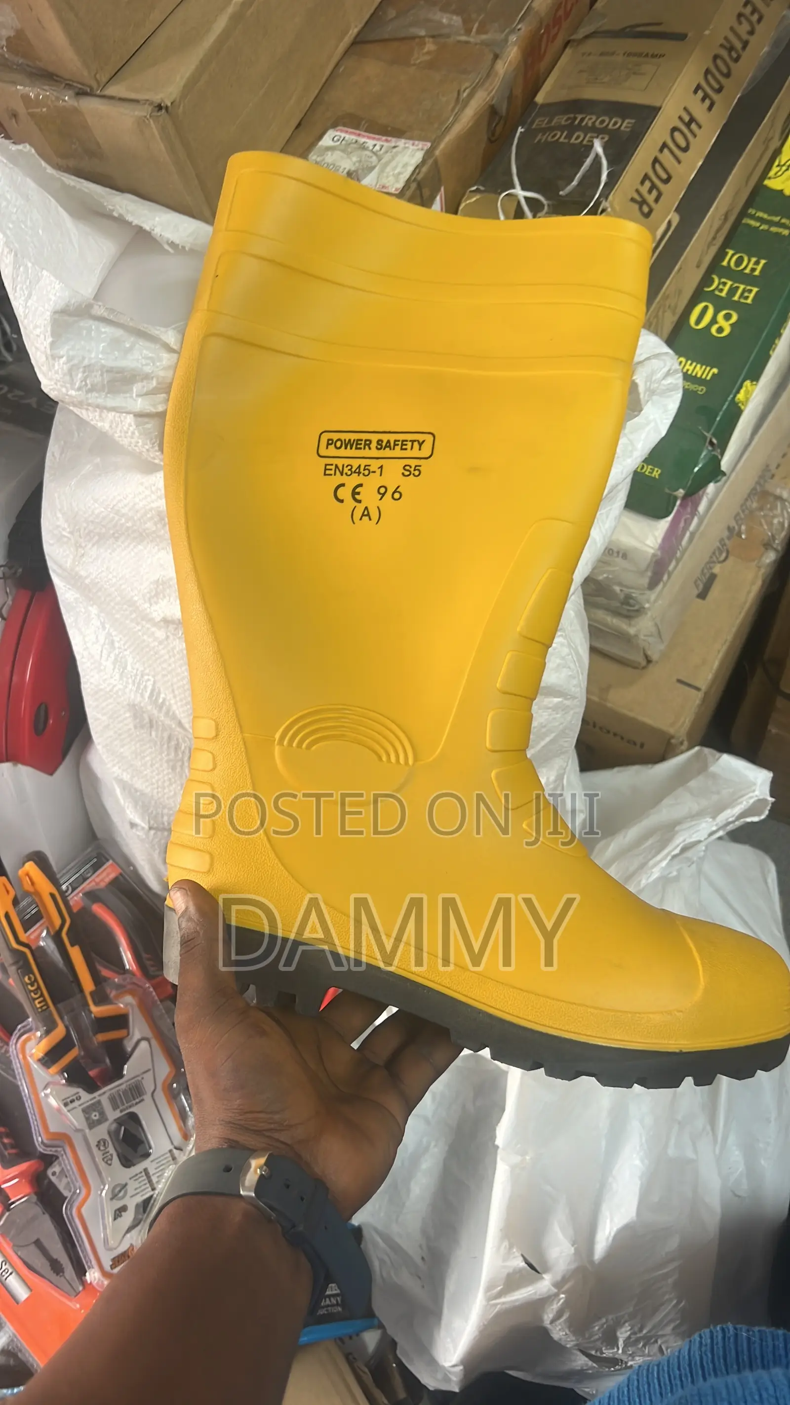 Starlink Safety Yellow Rainboot