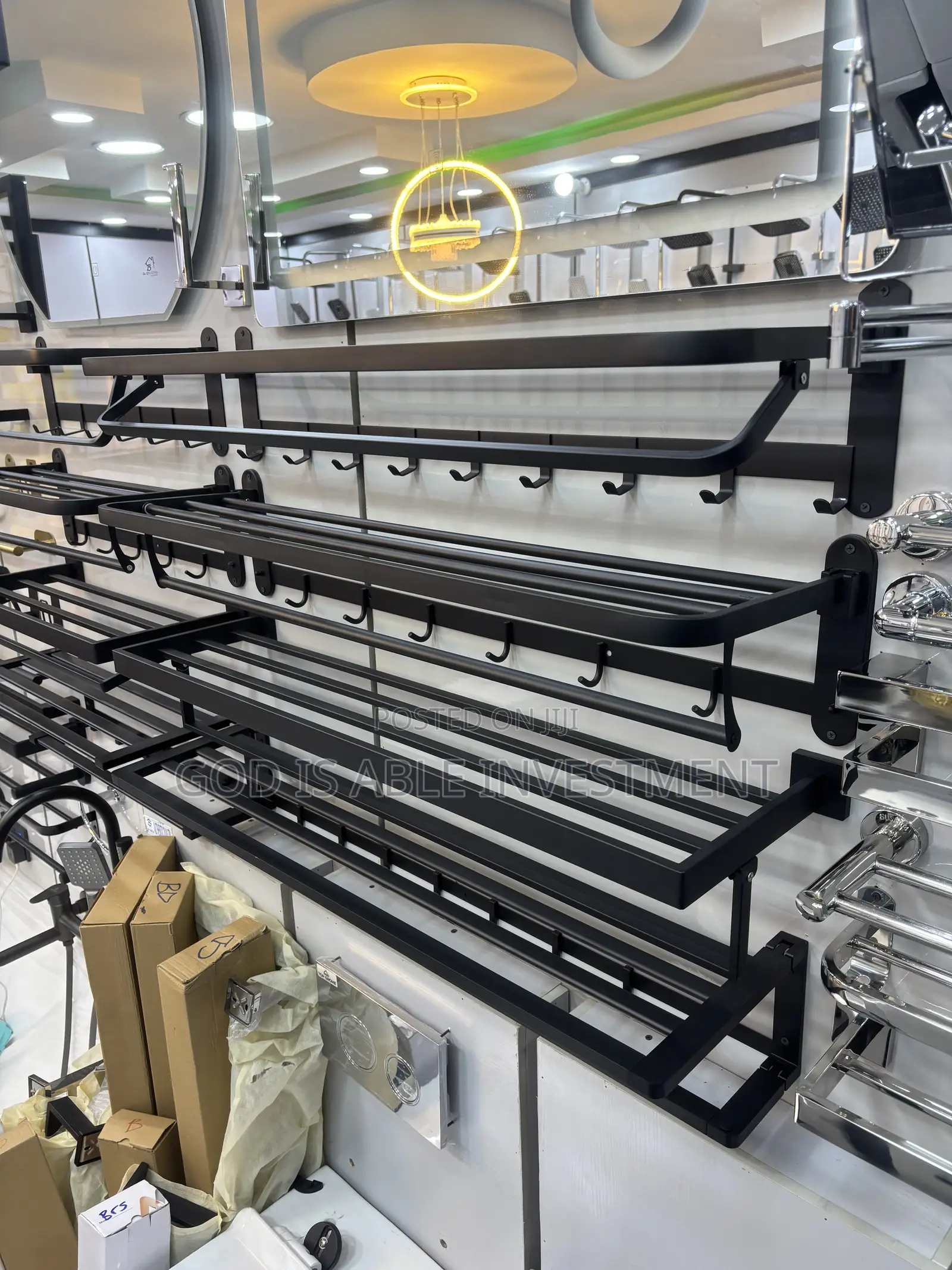 90cm Towel Hanger
