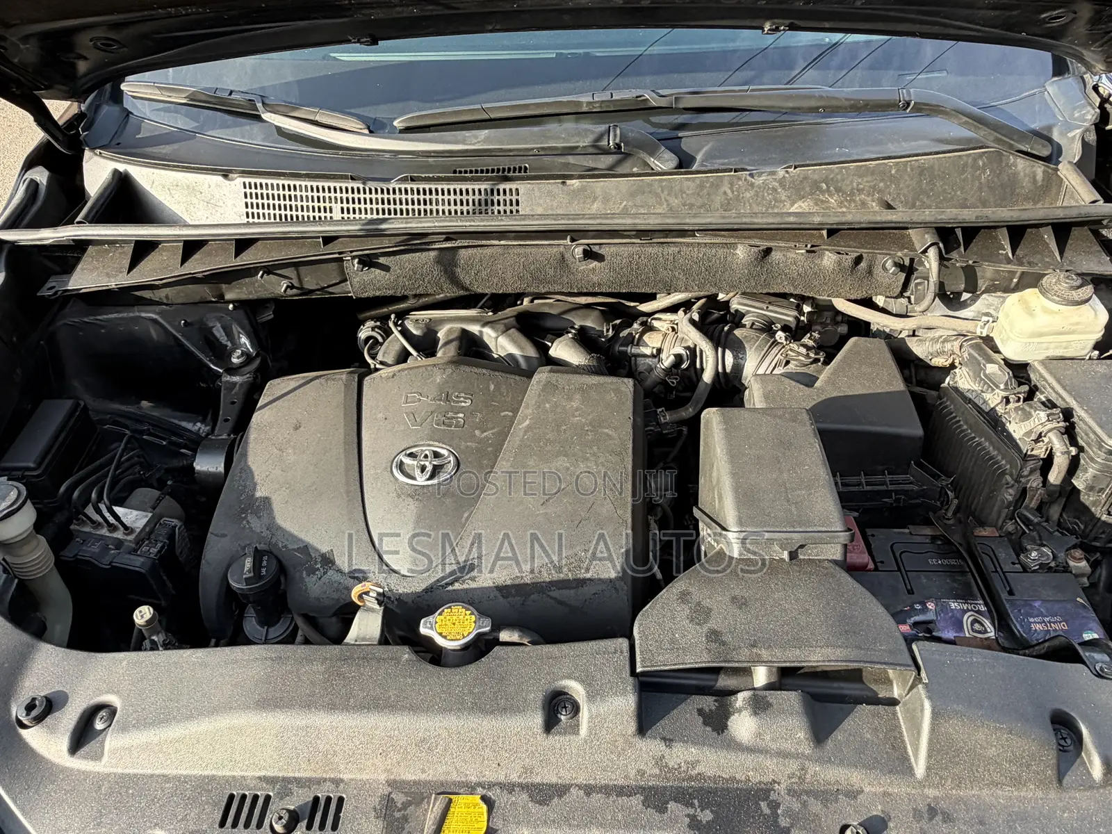 Toyota Highlander XLE V6 4x4 (3.5L 6cyl 6A) 2016 Black
