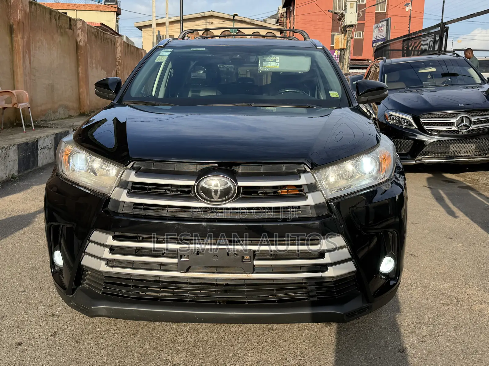 Toyota Highlander XLE V6 4x4 (3.5L 6cyl 6A) 2016 Black
