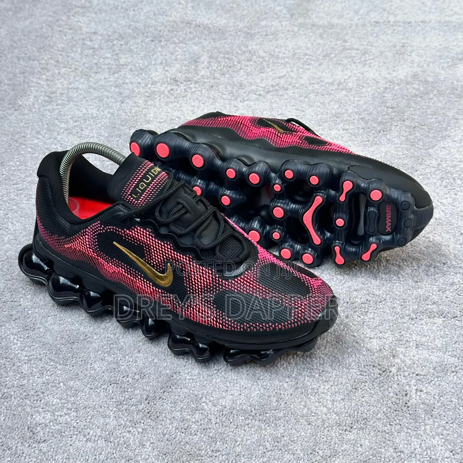 Nike Air Liquid Max “Black Team Red”