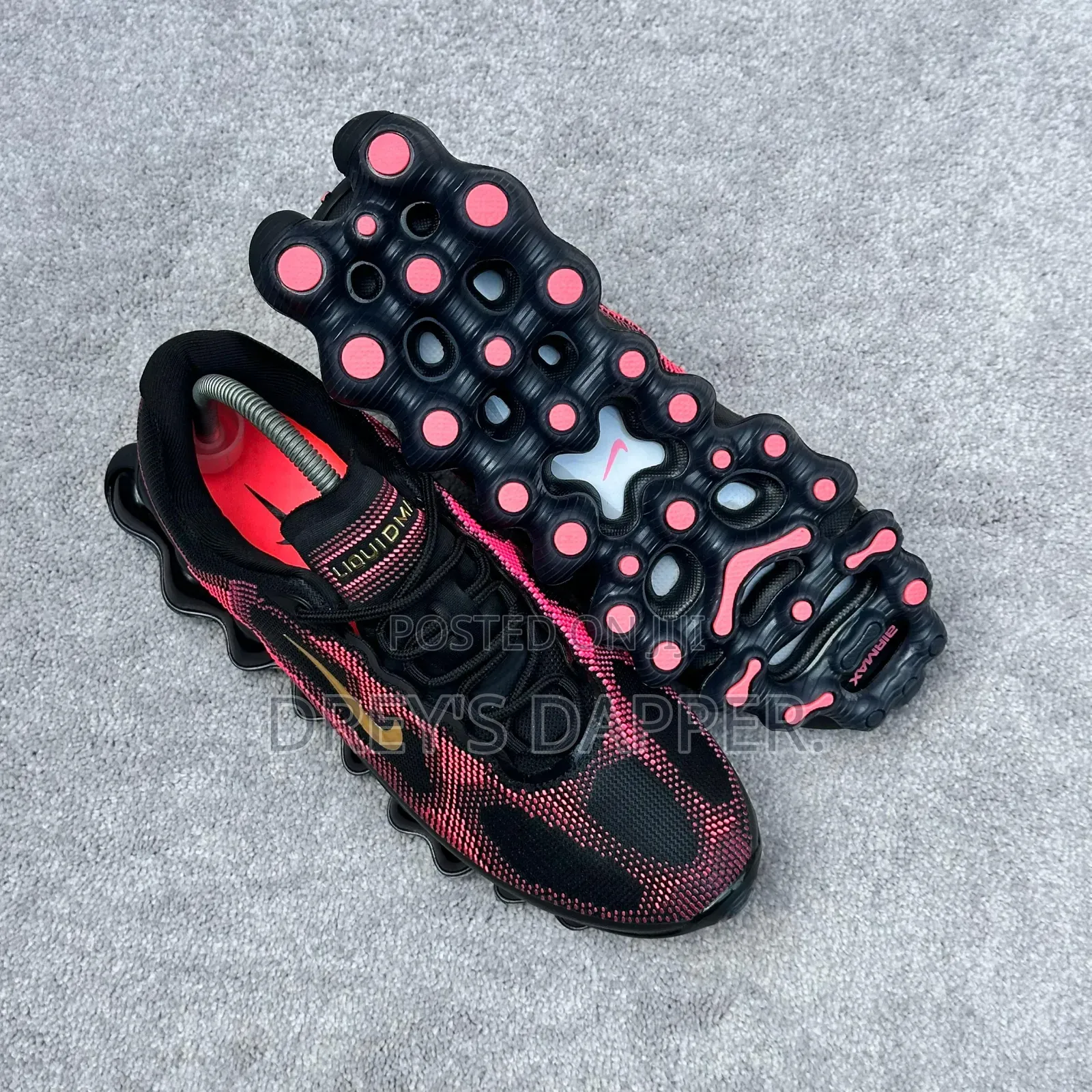 Nike Air Liquid Max “Black Team Red”