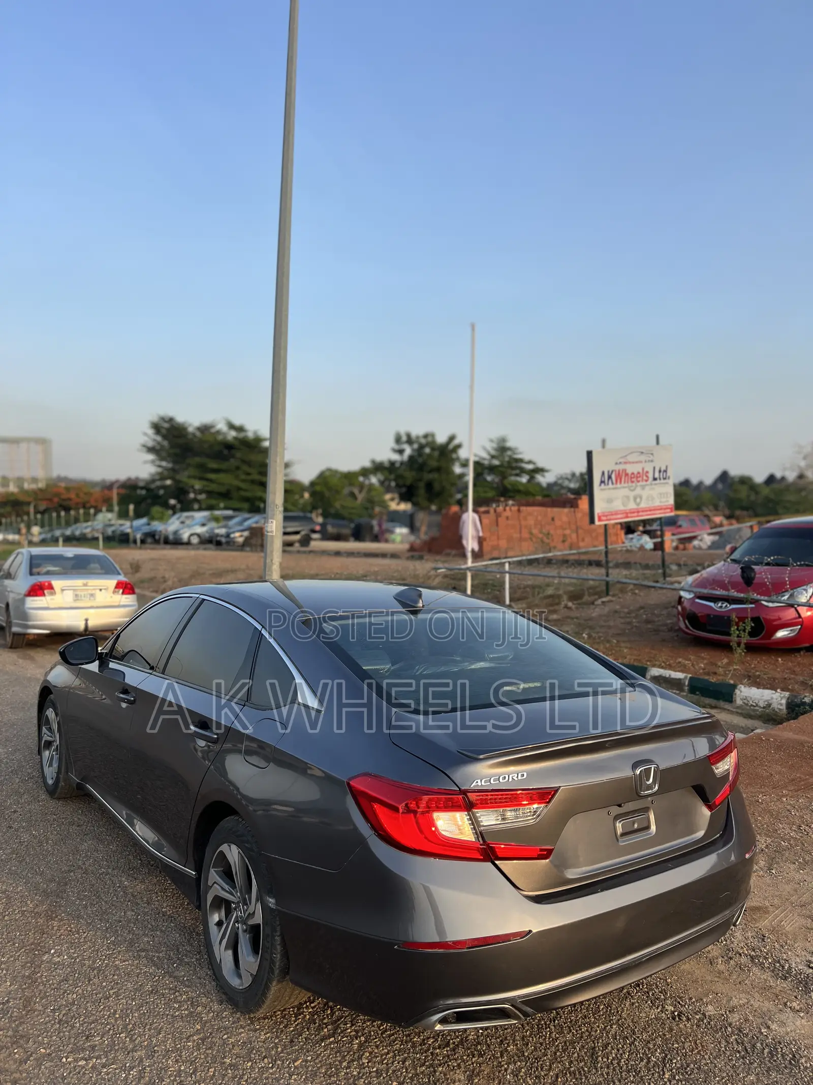 Honda Accord EX-L (1.5L 4cyl Turbo CVT) 2019 Gray
