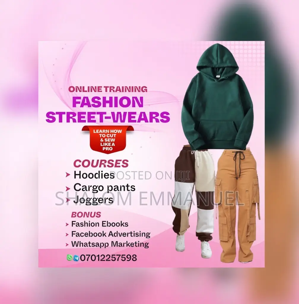 Become a Streetwear Designer: Professional Online Sewing Course