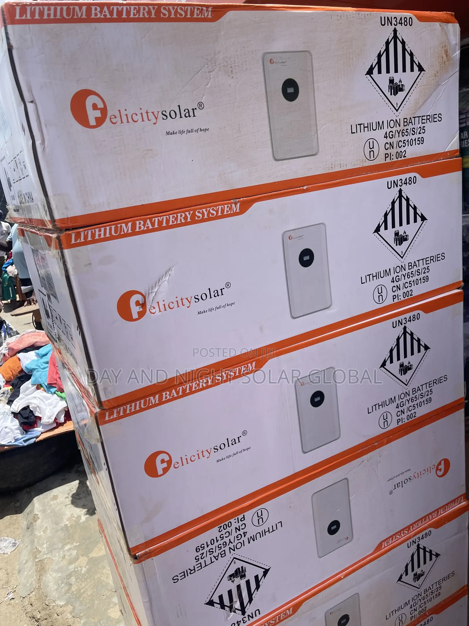 5kwh Felicity Ion Lithium Battery 48v