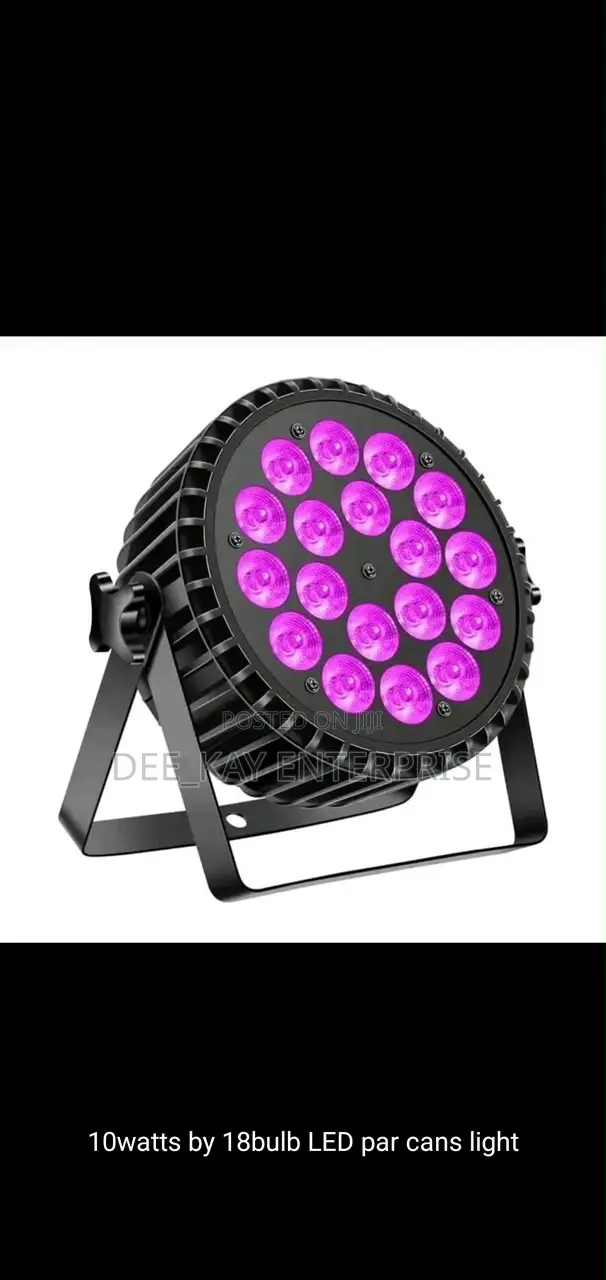 12 Watts by 18 Bulb Led Parcans Mood Light