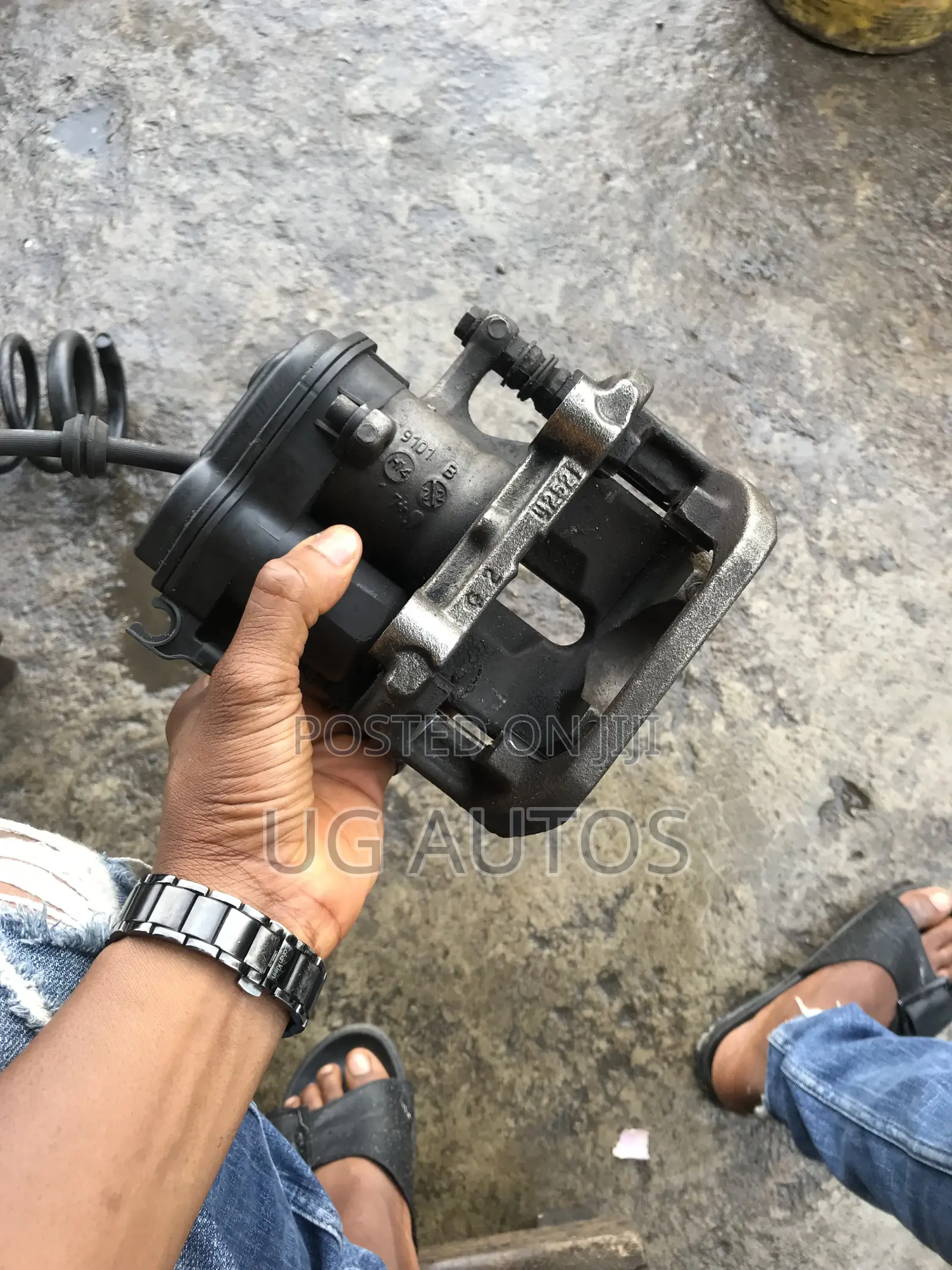 Left Back Caliper With Module Mercedes Benz Ml350 2013 (W166)
